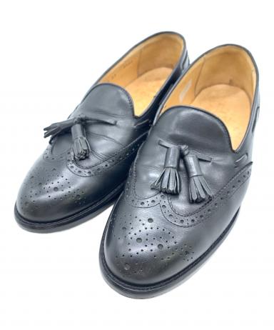 未使用品　REGALリーガル　タッセルローファー　ブラック 26EE 中古・古着通販】REGAL (リーガル) タッセルローファー ブラック
