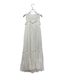 eimy istoire（エイミーイストワール）の古着「ノースリーブワンピース」｜アイボリー