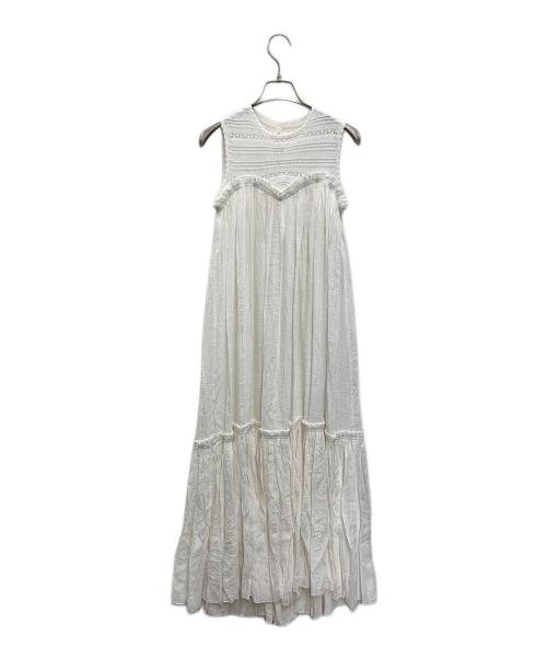 eimy istoire（エイミーイストワール）eimy istoire (エイミーイストワール) ノースリーブワンピース アイボリー サイズ:FREE 未使用品の古着・服飾アイテム