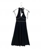 eimy istoireエイミーイストワール）の古着「ノースリーブワンピース」｜ブラック