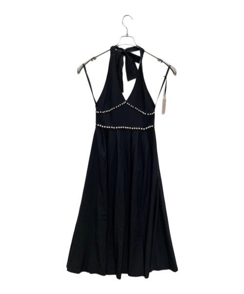 eimy istoire（エイミーイストワール）eimy istoire (エイミーイストワール) ノースリーブワンピース ブラック サイズ:M 未使用品の古着・服飾アイテム
