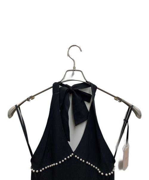 eimy istoire（エイミーイストワール）eimy istoire (エイミーイストワール) ノースリーブワンピース ブラック サイズ:M 未使用品の古着・服飾アイテム