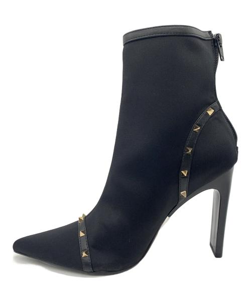 eimy istoire（エイミーイストワール）eimy istoire (エイミーイストワール) スタッズブーツ ブラック サイズ:L 未使用品の古着・服飾アイテム