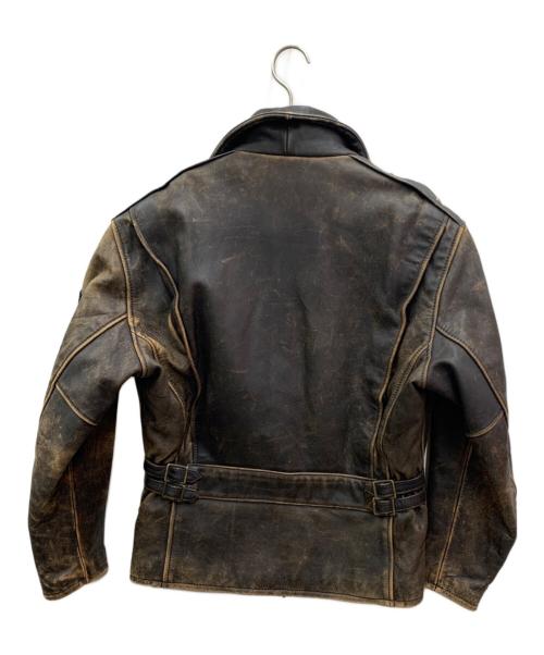 HARLEY-DAVIDSON（ハーレーダビッドソン）HARLEY-DAVIDSON (ハーレーダビッドソン) レザージャケット ブラウン サイズ:Sの古着・服飾アイテム