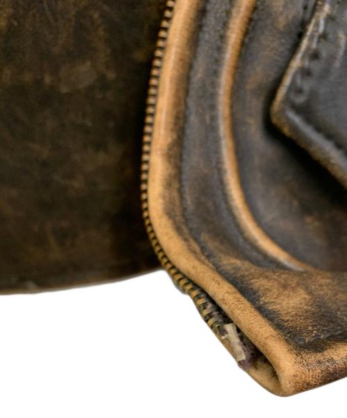 HARLEY-DAVIDSON（ハーレーダビッドソン）HARLEY-DAVIDSON (ハーレーダビッドソン) レザージャケット ブラウン サイズ:Sの古着・服飾アイテム