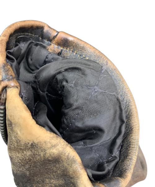 HARLEY-DAVIDSON（ハーレーダビッドソン）HARLEY-DAVIDSON (ハーレーダビッドソン) レザージャケット ブラウン サイズ:Sの古着・服飾アイテム