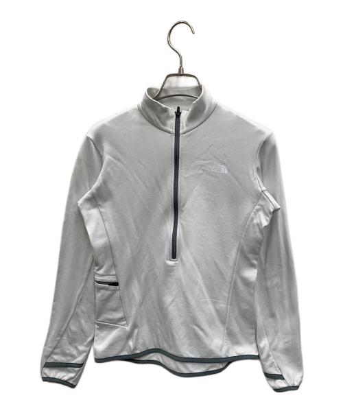 THE NORTH FACE（ザ ノース フェイス）THE NORTH FACE (ザ ノース フェイス) ハーフジップカットソー ホワイト サイズ:Sの古着・服飾アイテム