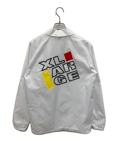 X-LARGE（エクストララージ）X-LARGE (エクストララージ) コーチジャケット ホワイト サイズ:Sの古着・服飾アイテム