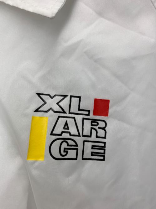 X-LARGE（エクストララージ）X-LARGE (エクストララージ) コーチジャケット ホワイト サイズ:Sの古着・服飾アイテム