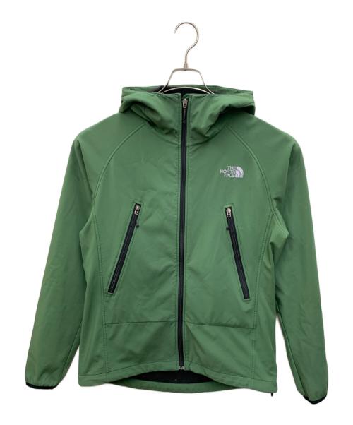 THE NORTH FACE（ザ ノース フェイス）THE NORTH FACE (ザ ノース フェイス) ソフトシェルジャケット グリーン サイズ:XLの古着・服飾アイテム