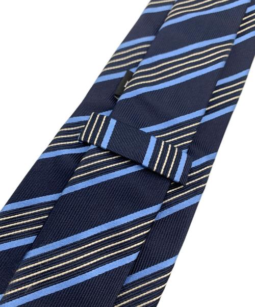 EMPORIO ARMANI（エンポリオアルマーニ）EMPORIO ARMANI (エンポリオアルマーニ) ネクタイ ネイビー×ブルー サイズ:8の古着・服飾アイテム