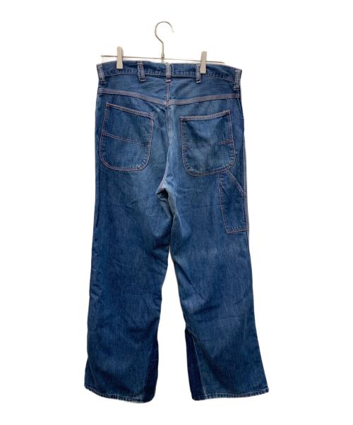 big mac（ビッグマック）big mac (ビッグマック) デニムペインターパンツ ネイビー サイズ:不明の古着・服飾アイテム