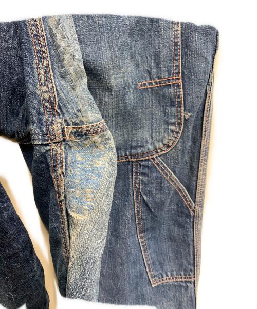 big mac（ビッグマック）big mac (ビッグマック) デニムペインターパンツ ネイビー サイズ:不明の古着・服飾アイテム