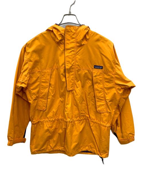 Patagonia（パタゴニア）Patagonia (パタゴニア) アノラックパーカー オレンジ×パープル サイズ:14の古着・服飾アイテム