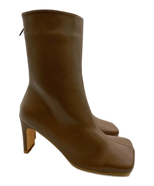 SHENERY（シーナリー）SHENERY (シーナリー) レザーブーツ ブラウン サイズ:36の古着・服飾アイテム