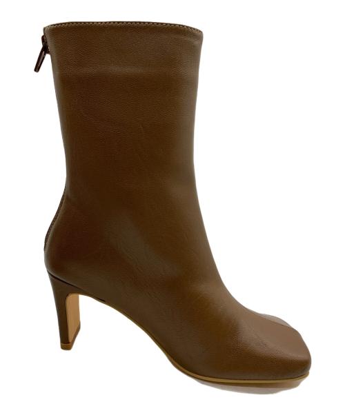 SHENERY（シーナリー）SHENERY (シーナリー) レザーブーツ ブラウン サイズ:36の古着・服飾アイテム