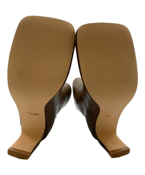 SHENERY（シーナリー）SHENERY (シーナリー) レザーブーツ ブラウン サイズ:36の古着・服飾アイテム