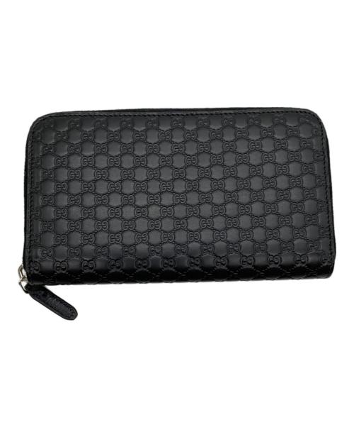 GUCCI（グッチ）GUCCI (グッチ) 長財布 ブラックの古着・服飾アイテム