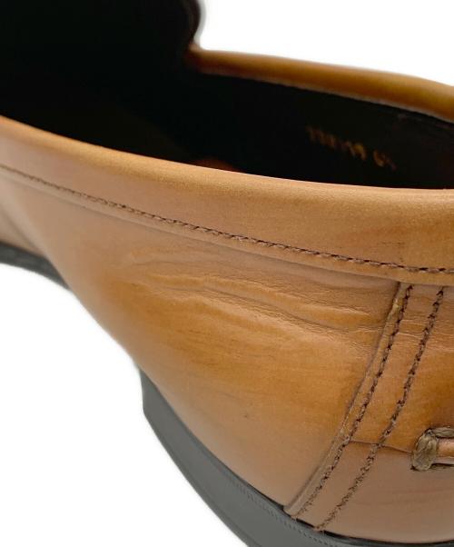 PRADA（プラダ）PRADA (プラダ) コインローファー ブラウン サイズ:6 1/2の古着・服飾アイテム