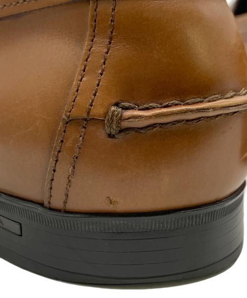 PRADA（プラダ）PRADA (プラダ) コインローファー ブラウン サイズ:6 1/2の古着・服飾アイテム