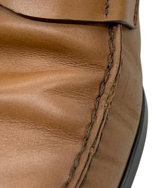 PRADA（プラダ）PRADA (プラダ) コインローファー ブラウン サイズ:6 1/2の古着・服飾アイテム