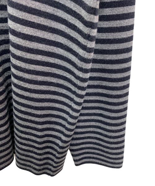 nanamica（ナナミカ）nanamica (ナナミカ) BATONER (バトナ―) 長袖カットソー ブラック×グレー サイズ:ｓ 未使用品の古着・服飾アイテム