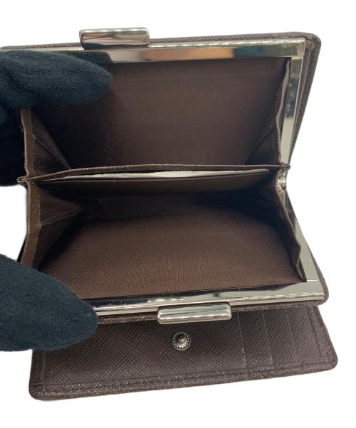 BURBERRY（バーバリー）BURBERRY (バーバリー) 2つ折り財布 ブラウン×ベージュの古着・服飾アイテム