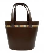 BURBERRYバーバリー）の古着「トートバッグ」｜ブラウン