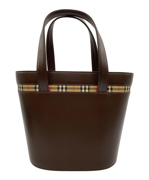 BURBERRY（バーバリー）BURBERRY (バーバリー) トートバッグ ブラウンの古着・服飾アイテム