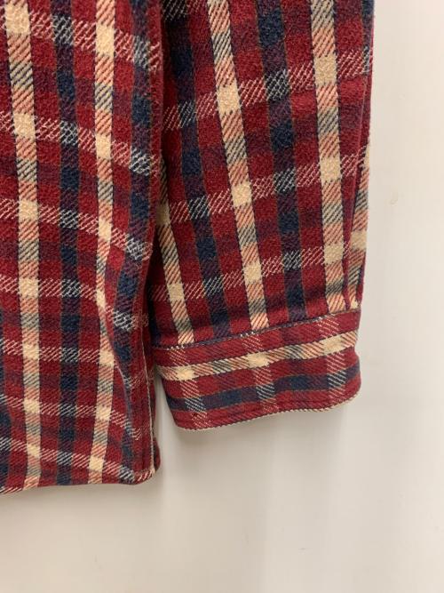 ST JOHN'S BAY（セントジョンズベイ）ST JOHN'S BAY (セントジョンズベイ) ネルシャツ レッド×ブラック サイズ:XXLの古着・服飾アイテム