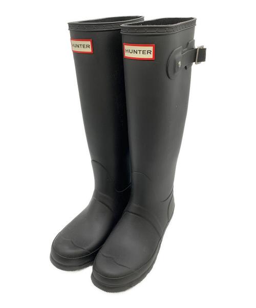 HUNTER（ハンター）HUNTER (ハンター) ロングブーツ ブラック サイズ:23.5cmの古着・服飾アイテム