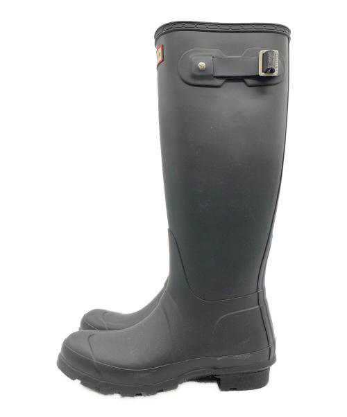 HUNTER（ハンター）HUNTER (ハンター) ロングブーツ ブラック サイズ:23.5cmの古着・服飾アイテム