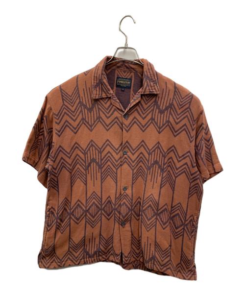 PENDLETON（ペンドルトン）PENDLETON (ペンドルトン) 半袖シャツ ブラウン サイズ:Sの古着・服飾アイテム