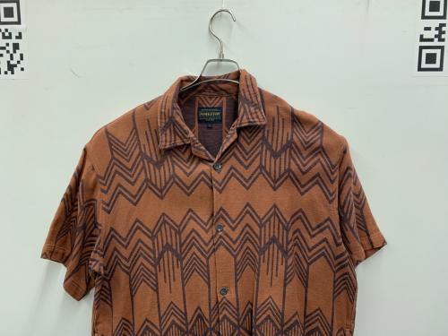 PENDLETON（ペンドルトン）PENDLETON (ペンドルトン) 半袖シャツ ブラウン サイズ:Sの古着・服飾アイテム