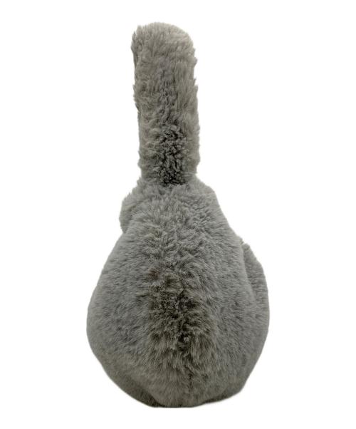 VIOLAd'ORO（ヴィオラドーロ）VIOLAd'ORO (ヴィオラドーロ) ファーハンドバッグ グレーの古着・服飾アイテム