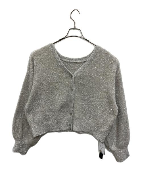 tomber du ciel（トンベ デュ シエル）tomber du ciel (トンベ デュ シエル) ニットカーディガン グレー サイズ:Free 未使用品の古着・服飾アイテム