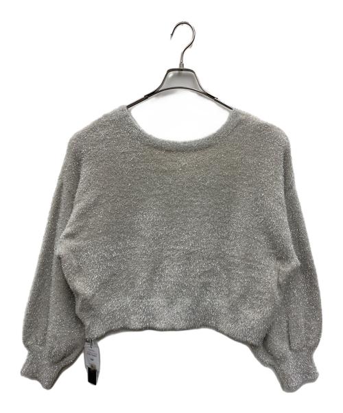 tomber du ciel（トンベ デュ シエル）tomber du ciel (トンベ デュ シエル) ニットカーディガン グレー サイズ:Free 未使用品の古着・服飾アイテム