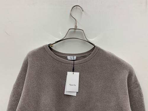 apart by（アパートバイ）Apart by (アパートバイ) スウェット グレー サイズ:FREE 未使用品の古着・服飾アイテム