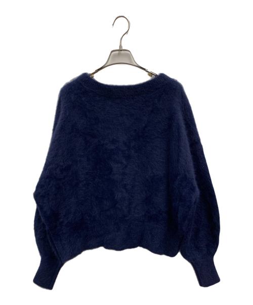 SHENERY（シーナリー）SHENERY (シーナリー) 厚手ニット ネイビー サイズ:FREE 未使用品の古着・服飾アイテム