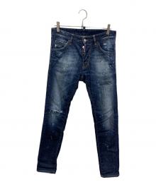 DSQUARED2（ディースクエアード）の古着「デニムパンツ」｜インディゴ