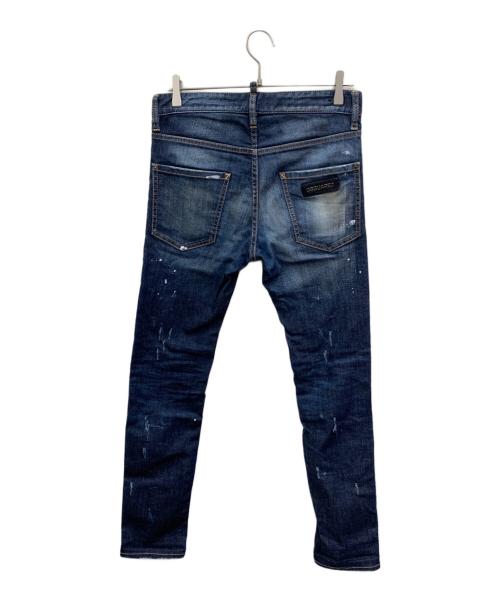 DSQUARED2（ディースクエアード）DSQUARED2 (ディースクエアード) デニムパンツ インディゴ サイズ:42の古着・服飾アイテム