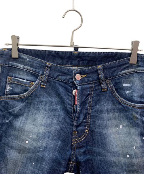 DSQUARED2（ディースクエアード）DSQUARED2 (ディースクエアード) デニムパンツ インディゴ サイズ:42の古着・服飾アイテム