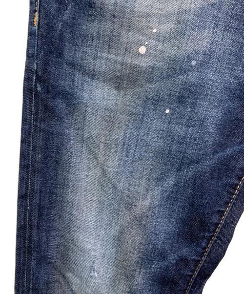 DSQUARED2（ディースクエアード）DSQUARED2 (ディースクエアード) デニムパンツ インディゴ サイズ:42の古着・服飾アイテム