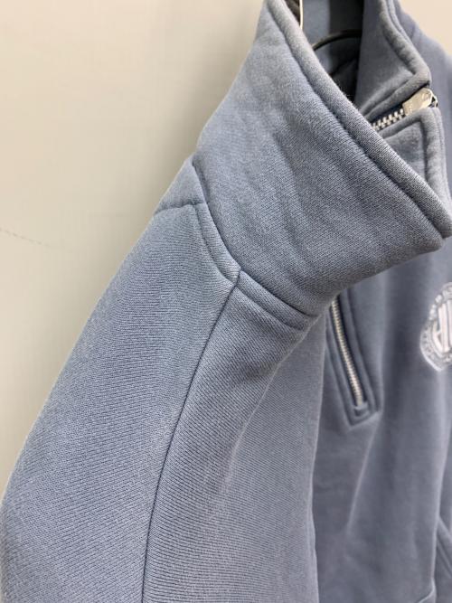HUF（ハフ）HUF (ハフ) ハーフジップスウェット ブルー サイズ:XLの古着・服飾アイテム