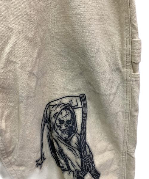 X-LARGE（エクストララージ）X-LARGE (エクストララージ) グラフィックペインターパンツ ベージュ サイズ:36の古着・服飾アイテム