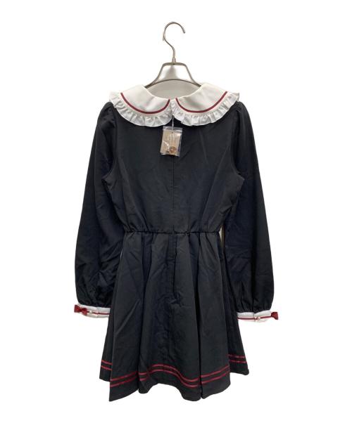 SECRET HONEY（シークレットハニー）SECRET HONEY (シークレットハニー) 長袖ワンピース ブラック サイズ:2 未使用品の古着・服飾アイテム