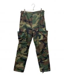 ノーブランド（ノーブランド）の古着「ミリタリーパンツ」｜オリーブ