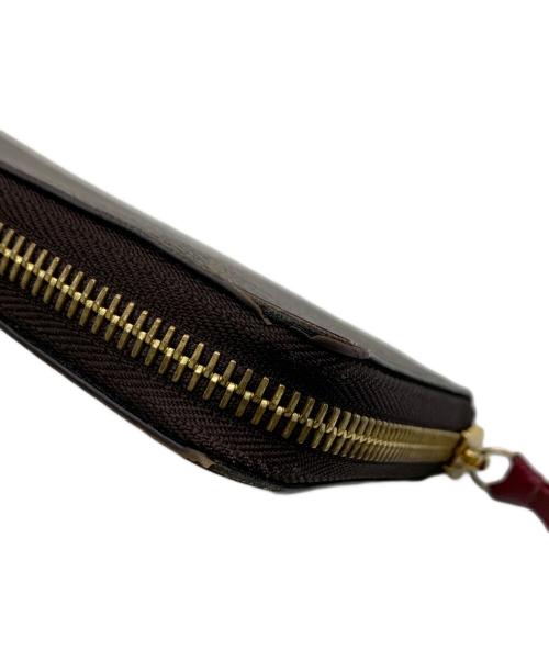 LOUIS VUITTON（ルイ ヴィトン）LOUIS VUITTON (ルイ ヴィトン) 長財布　ポルトフォイユ・クレマンス フューシャの古着・服飾アイテム