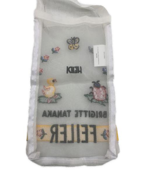 FEILER（フェイラー）FEILER (フェイラー) BRIGITTE TANAKA (ブリジットタナカ) ミニショルダーバッグ ホワイト 未使用品の古着・服飾アイテム