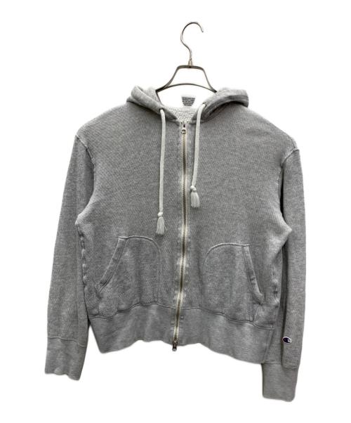 Champion（チャンピオン）Champion (チャンピオン) ジップパーカー グレー サイズ:Lの古着・服飾アイテム